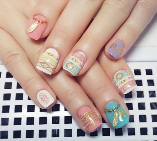 Lavender Nail