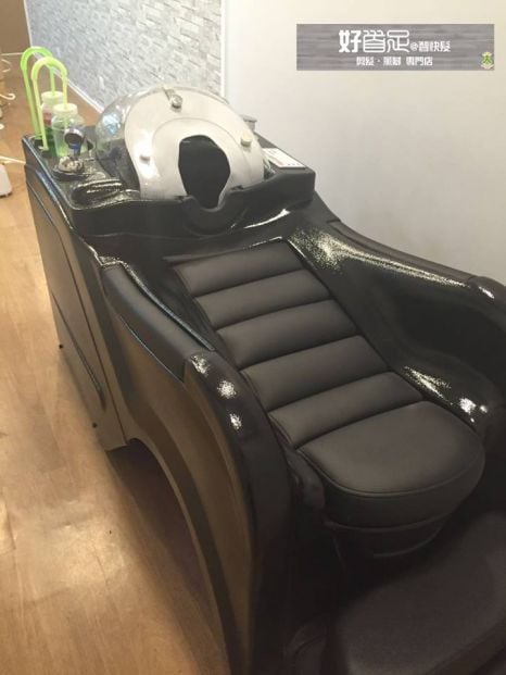 Smart foot spa haircut