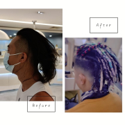 Grand fa' Hair